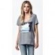 Tee Shirt Hurley Enjoy The Journey Gris
