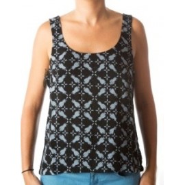 Top Hurley Madison Black