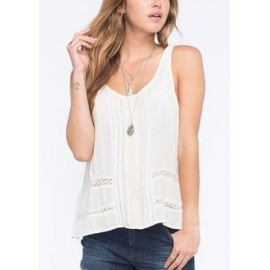 Top Volcom Street Market Cami Cream