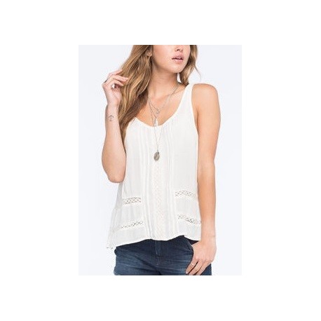Top Volcom Street Market Cami Cream
