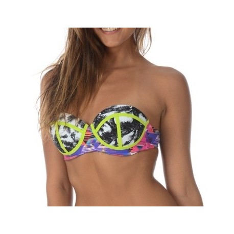 High- Swimsuit Verano Everglad White Banana Moon