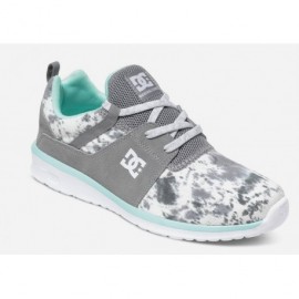 DC Heathrow SE Gray Feather Camo Women's Shoes