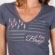 Tee Shirt A L'Aise Breizh Tremel Bluish Gray