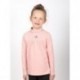 Girl 's Long Sleeve Tee Shirt A L'Aise Breizh Treverec Pastel