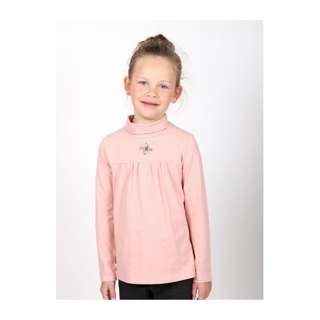 Girl 's Long Sleeve Tee Shirt A L'Aise Breizh Treverec Pastel