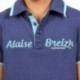 Polo A L'Aise Breizh Pontrieux Indigo