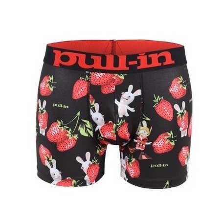 Boxer Pull In Master Lapins Crétins Fraises