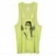 Volcom Stone Back Shape Tank Top Lime Green Tee Shirt