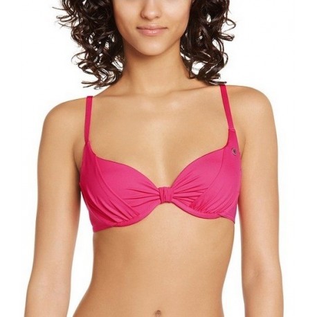 Haut De Maillot De Bain Banana Moon Schemo Swamis Fushia Bonnet C