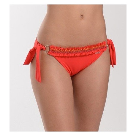 Bas De Maillot De Bain Banana Moon Gekia Frouncy Rouge
