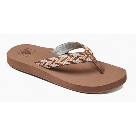Reef Mid Seas Sandal Mocha Peach - Breizh Rider