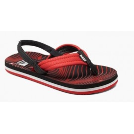 Reef Kid Sandal Ahi Red Shark