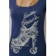 Tee Shirt femme KanaBeach Roller Bleu Nuit