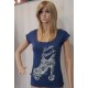 Tee Shirt femme KanaBeach Roller Bleu Nuit