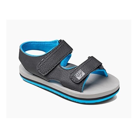 Tong Kids Reef Grom Stomper Grey Blue