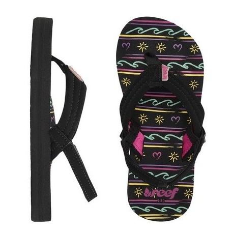 Tong Reef Junior Little Ahi Black Waves