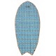 Board Beach Towel All-In Corail Indian Print Blue