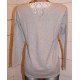 Only Breizh Angel Lace Grey Sweater