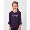 Ensemble Haut Enfant Fille A L'Aise Breizh Clio Twin Set Aubergine