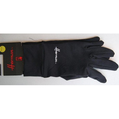 Herman Tech Tactile Mixed Gloves Black