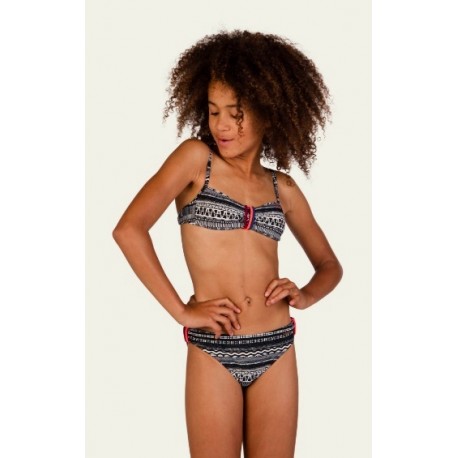 Maillot de Bain Junior 2 pièces PROTEST Soleil True Black