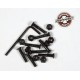 Set of Independent Screw 1" Allen Black