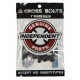 Set of Independent Screw 1" Allen Black