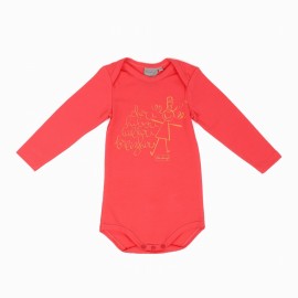 Girl's Body A L' Aise Breizh Beguic Pink Long Sleeve