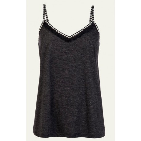 Debardeur Femme PROTEST Flawless Spaghetti True Black