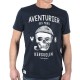 Men's Tee Shirt Stered Aventurier Des Mers Navy