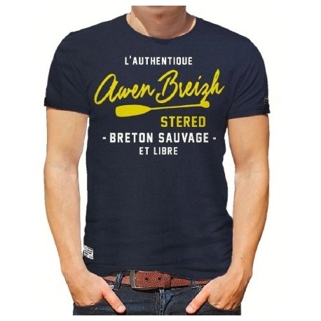 Men's T-ShirtStered Breton Bev Atav Blue Storm