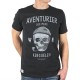 Men's Tee Shirt Stered Aventurier Des Mers Charcoal Grey