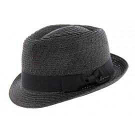 Chapeau Femme HERMAN Don Chick Noir Paillettes