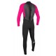 O'Neill Girl Wetsuit Reactor II 3/2mm Black Berry