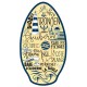 Skimboard Slidz Bretagne 41" Navy