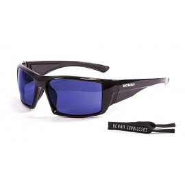 Ocean Aruba Floating Sunglasses Shinny Black Blue