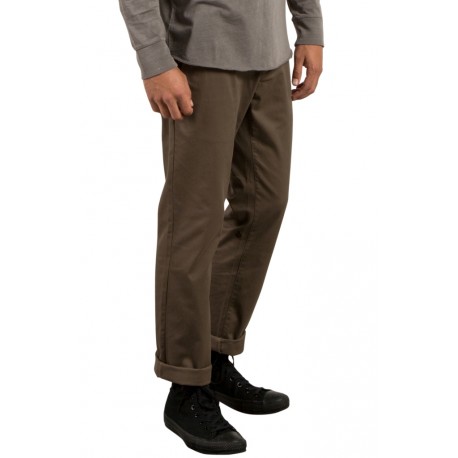 Pantalon Volcom Frickin Modern Strech Mushroom