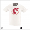 JDMB Organic Child Tee Shirt Strawberry White