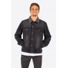 Veste Sherpa Homme Billabong Barlow Trucker Vintage Black