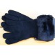 HERMAN Women's Glove Pyrop Black Faux fur