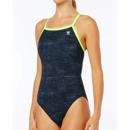 Maillot de bain Femme TYR Sandblasted Diamondfit Black