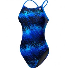 Swimsuit Woman TYR Perseus Cutoutfit Blue