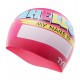 TYR SILICONE Junior Swimming Beanie My Name is Pink