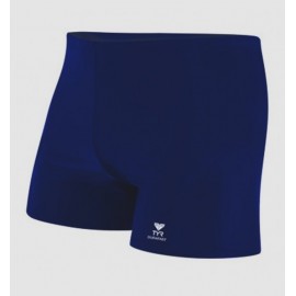 TYR Solid Navy Men's Boxer Swimsuit