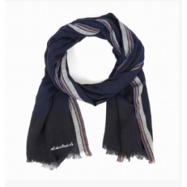 Foulard Homme A L'Aise Breizh Flip Chevron Marine