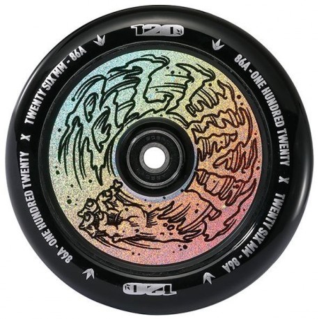 Blunt Wheel Hollow Core Hand Hologram 120mm