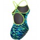 Swimsuit Woman one piece TYR Miramar Diamondfit blue green