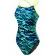 Swimsuit Woman one piece TYR Miramar Diamondfit blue green