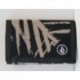 Wallet Volcom Stone Circle Black and Beige
