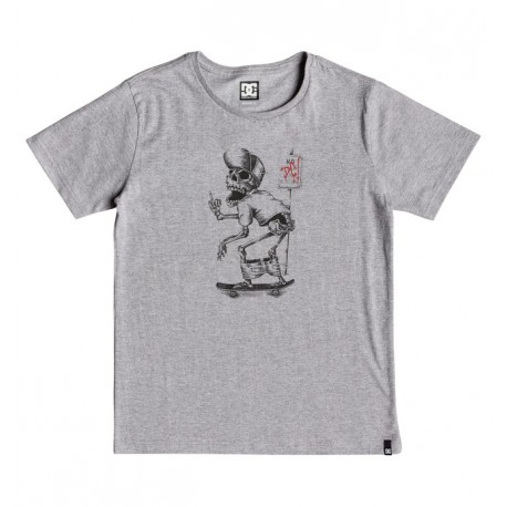 Tee Shirt DC Junior Deadshred Grey Heather